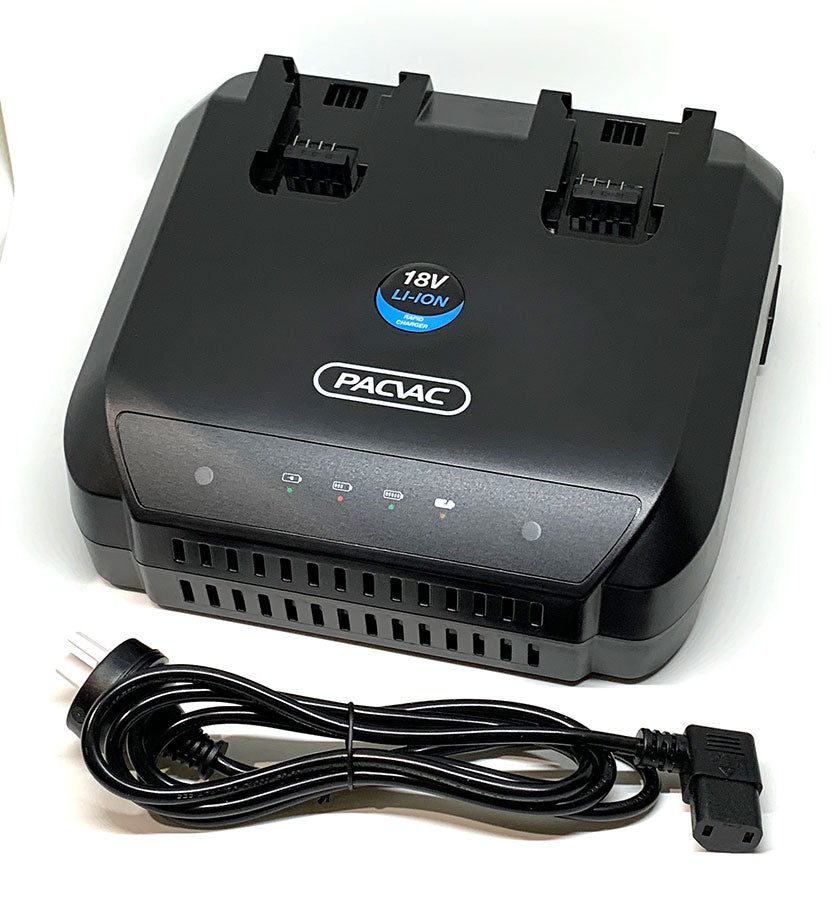 Pacvac Superpro Battery 700 Advanced Backpack and Velo Backpack Battery Charger (BC001BC01A02)