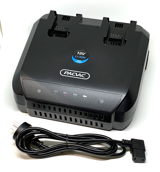 Pacvac Superpro Battery 700 Advanced Backpack and Velo Backpack Battery Charger (BC001BC01A02)