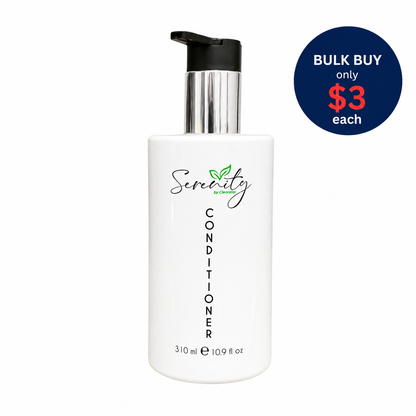 Serenity Conditioner Pump Bottle 310ml Box of 50 – Hotel Guest Amenities (CCOND-310ML)