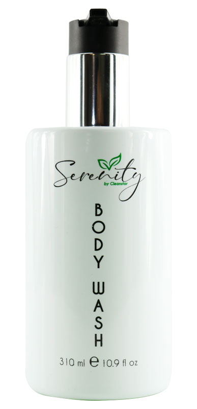 Serenity Body Wash Pump Bottle 310ml Box of 50 – Hotel Guest Amenities (CBWASH-310ML) - Vacuum Spot