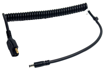 MotorScrubber SHOCK, M3, JET3 Coiled Cable 2 Core - 3 PIN NEWER VERSIONS (MS3009C-3pin)