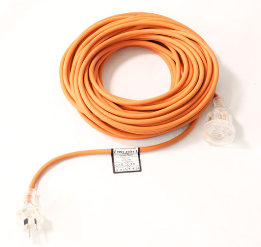 20M Extension Cord with Extra Durable Rubber Coating 3 Core and Test Tag (CER2010-TAG)