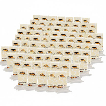 Sanitary Bag Box of 250 - Hotel Guest Amenities (CSAN)