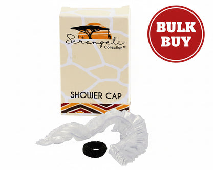 Shower Cap and Hair tie Box of 250 – Hotel Guest Amenities (CSHOW)
