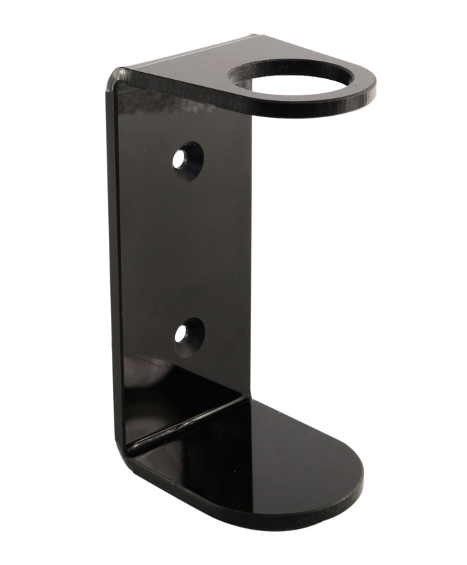 Acrylic Wall Bracket for Single Pump Bottle – Hotel Guest Amenities (CWALL-A-1)