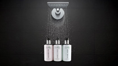 Acrylic Wall Bracket for Three Pump Bottles – Hotel Guest Amenities (CWALL-A-3)