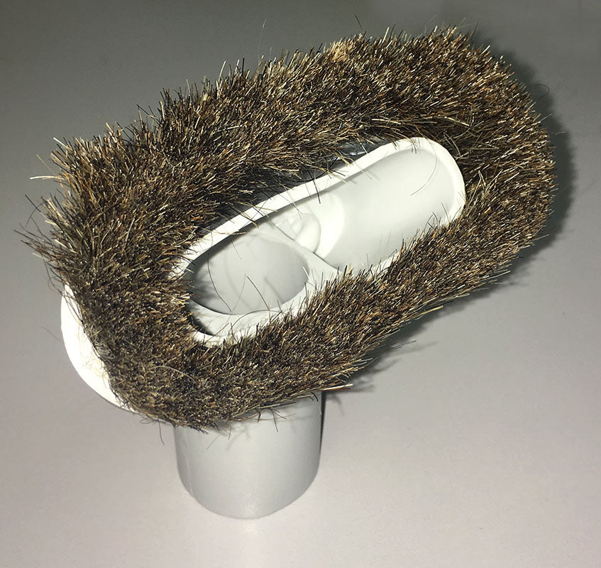 32mm Oval Shaped Grey Dusting Brush