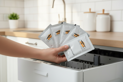 Dishwashing Powder – 10g Sachet - 1000 pack – Hotel Guest Amenities (CDISHP-10G)