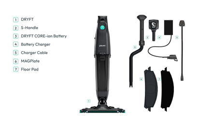 DRYFT Battery Powered S-Motion Floor Scrubber Dryer (DRYFT)