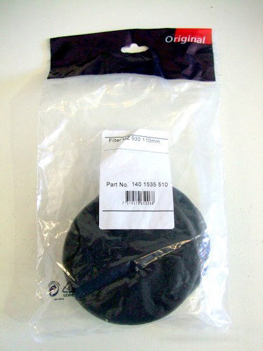 Nilfisk GD930, UZ930, VP930, UZ934 Vacuum Cleaner Filters 110mm (1401535510)