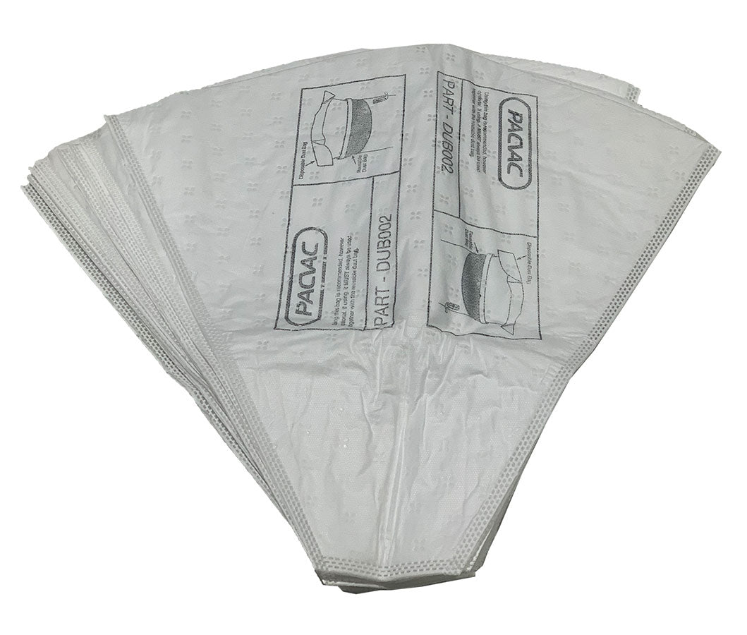 Genuine Pacvac Superpro 700 Backpack Vacuum Cleaner Disposable SMS Dust Bags (DUB028)