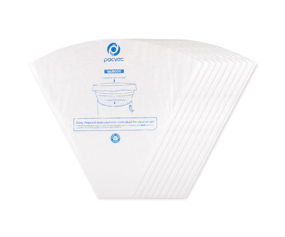 Genuine Pacvac Superpro 700 Backpack Vacuum Cleaner Disposable SMS Dust Bags (DUB028)