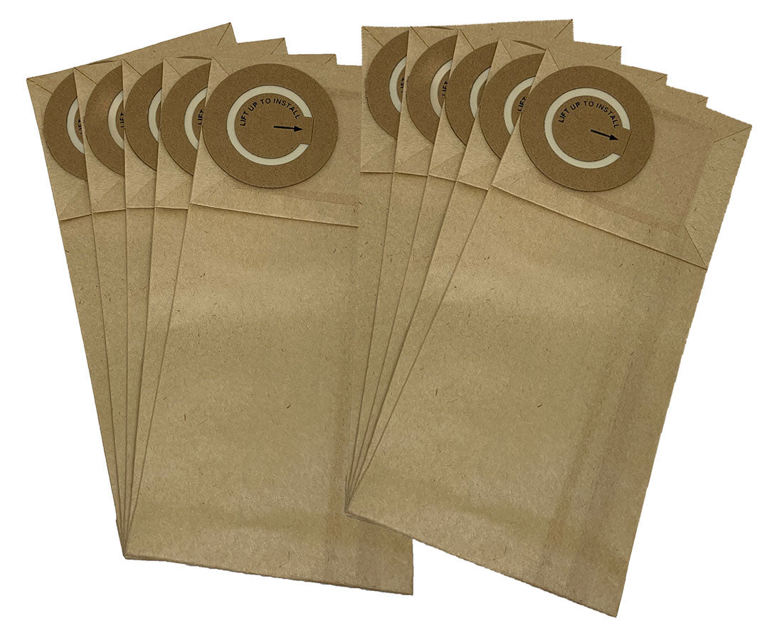 Pacvac Thrift 650, Superpro Micron 700 Vacuum Cleaner Disposable Paper Dust Bags - 10 Pack (DUB029)