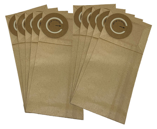 Pacvac Thrift 650, Superpro Micron 700 Vacuum Cleaner Disposable Paper Dust Bags - 10 Pack (DUB029)