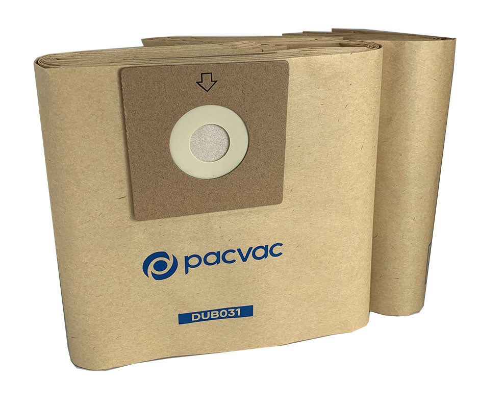 Pacvac Glide 300 and Fantovac Paper Vacuum Bags - 10 Pack (DUB031)