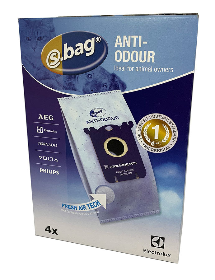 E203S Electrolux, Volta, AEG, Philips and Tornado Anti-Odour Synthetic Vacuum Cleaner S-Bags (900168459)