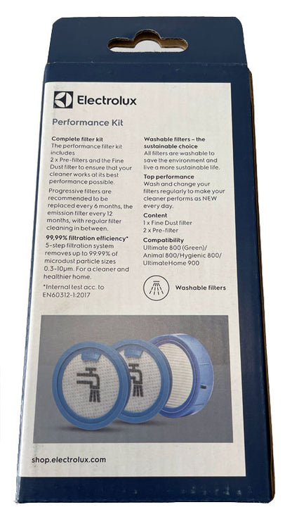 Electrolux Ultimate Home 900 EFP91824GY Stick Vacuum Filter Kit (900923436)