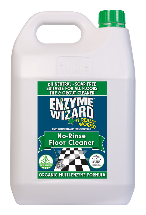 Enzyme Wizard No Rinse Floor Cleaner 5 Litre  Bottle (EWFC5L)
