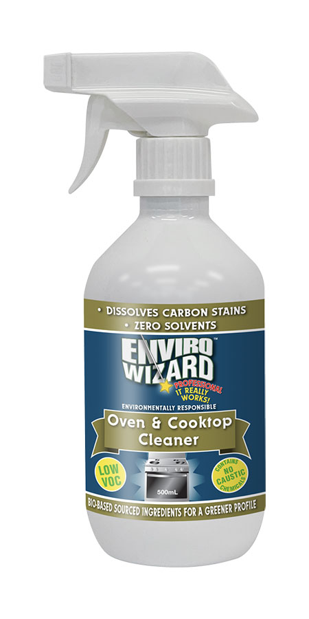 Enviro Wizard Oven and Cooktop Cleaner 500ml Spray Bottle (EWOV500ML)
