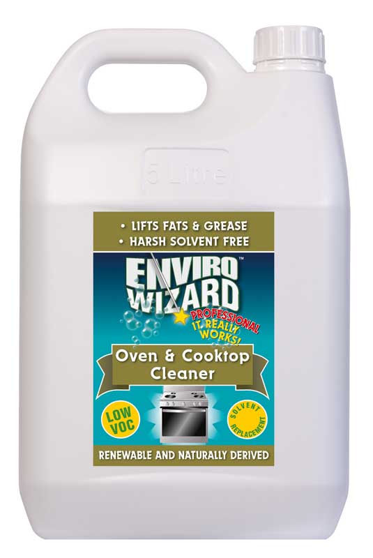 Enviro Wizard Oven and Cooktop Cleaner 5 Litre Bottle (EWOV5L)