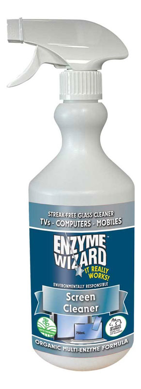 Enzyme Wizard Screen Cleaner 750ml Spray Bottle (EWSC750ML)