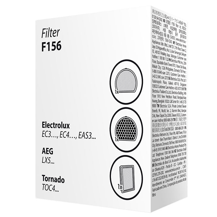 Electrolux Ease C3 and C4 Vacuum Cleaner Filter Kit (F156)