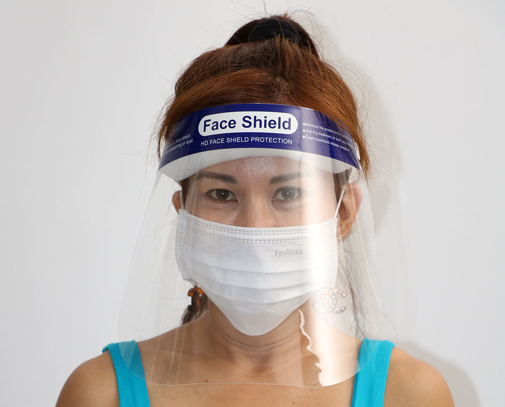Clear Plastic Protective Face Shield (SHIELD)