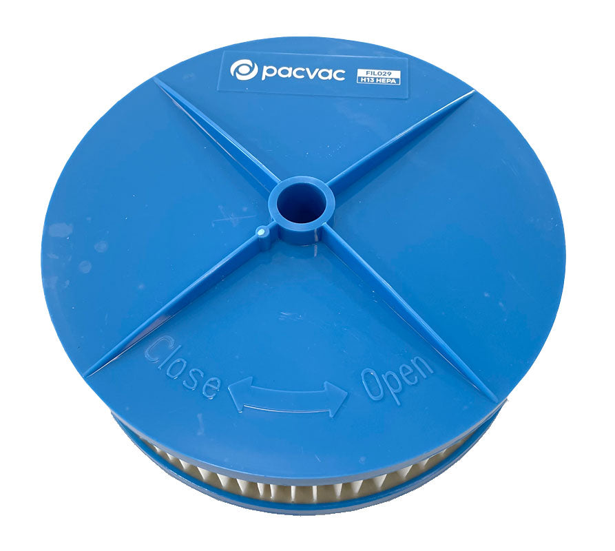 Pacvac Superpro Micron 700 Backpack Vacuum H13 HEPA Pre-Motor Cartridge Filter (FIL029