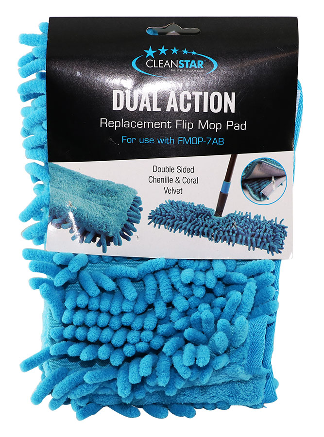 Cleanstar Replacement Dual Action Flip Mop Pad (FMOP-PADCV)