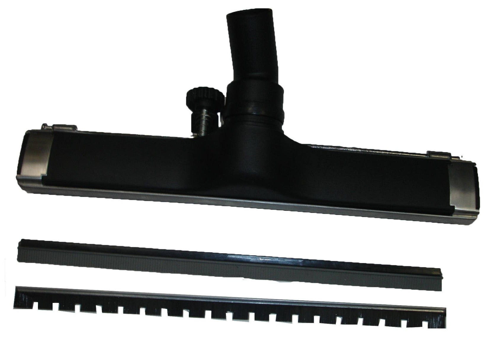 32mm Commercial Vacuum Cleaner Floor Tool with Reinforced Stainless Steel and Height Adjuster - 45cm Wide (FTEA132)