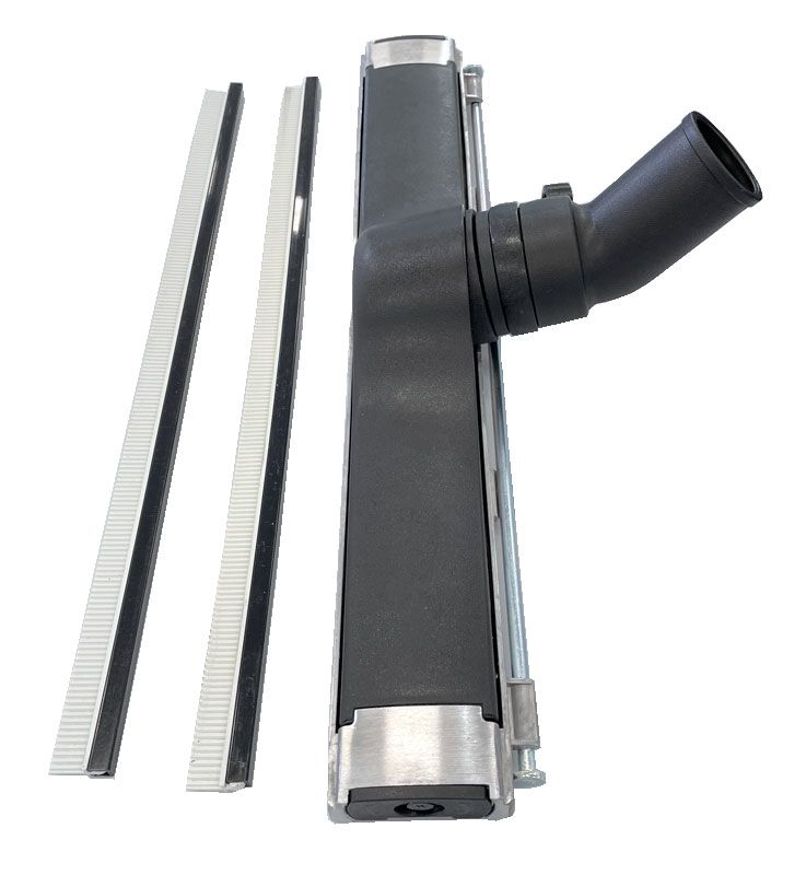 32mm Commercial Vacuum Cleaner Floor Tool with Reinforced Stainless Steel and Height Adjuster - 45cm Wide (FTEA132)
