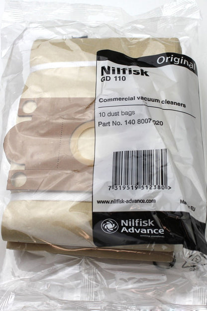 Nilfisk Viking GD110 Vacuum Dust Bags (1408007020)