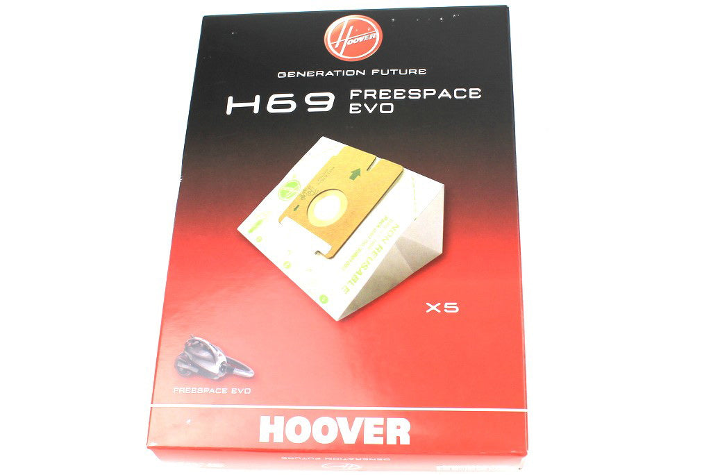 H69 Hoover Freespace EVO Vacuum Cleaner Bags (32420352)