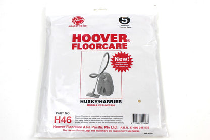 H46 Paper Dust Bags for Hoover Husky, Harrier and VC310 Vacuum Cleaners (32420192)