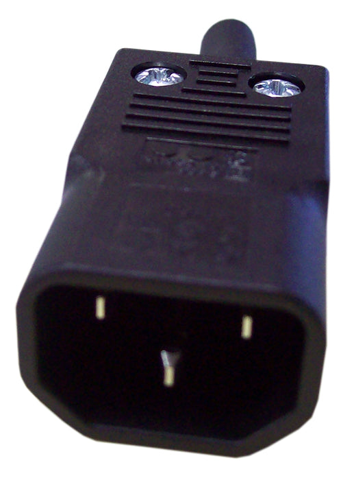 Pacvac 3 Pin IEC Male Rewireable Power Plug (PWP001-3pin)