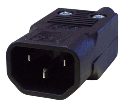 Pacvac 3 Pin IEC Male Rewireable Power Plug (PWP001-3pin)