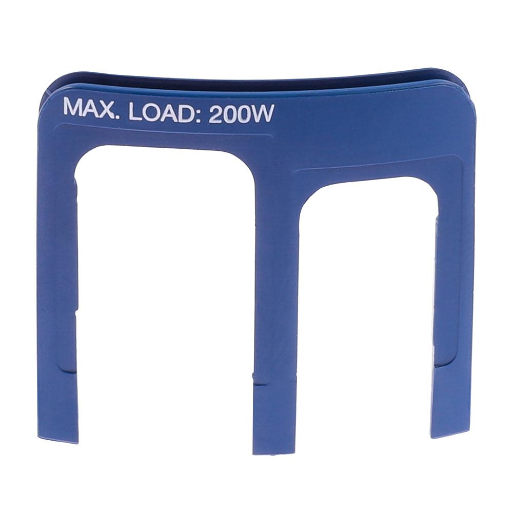 Pacvac Superpro 700 Backpack Insert Intermediate Housing - Power Outlet IEC C17 - Power Inlet IEC C14 - Blue (INT006)