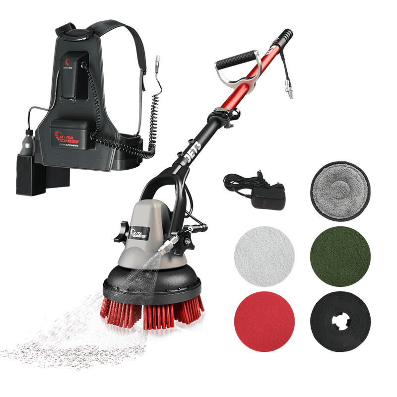 MotorScrubber JET3 Handheld Scrubber with Spray Scrub Technology (JET3)