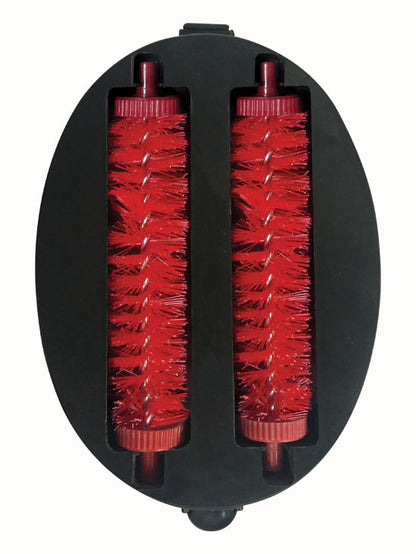 Cleanstar Ladybug Handheld Sweeper Dual Roller Brushes