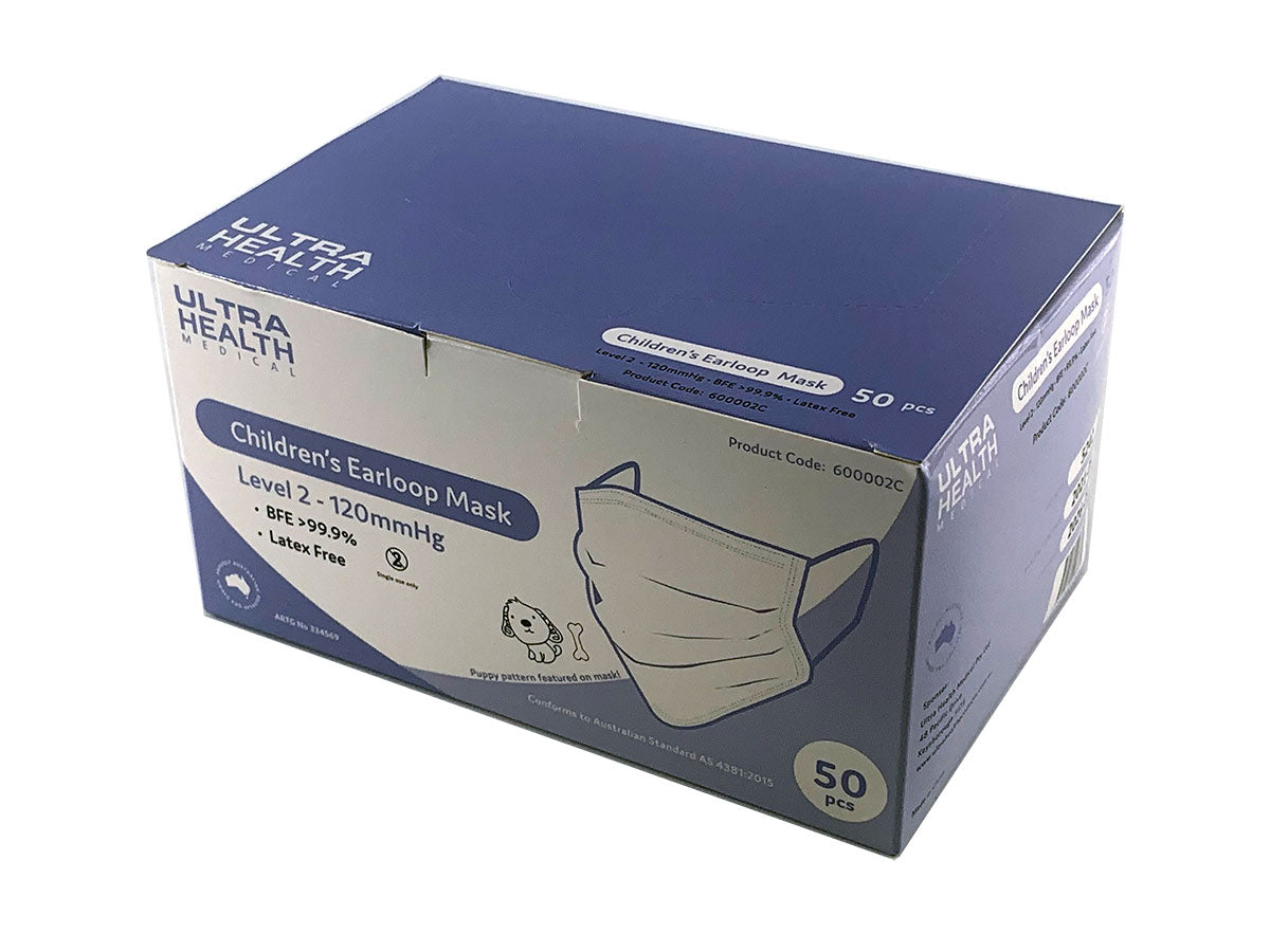 Disposable Children's Face Mask - Box of 50 (MASK50-KIDS)