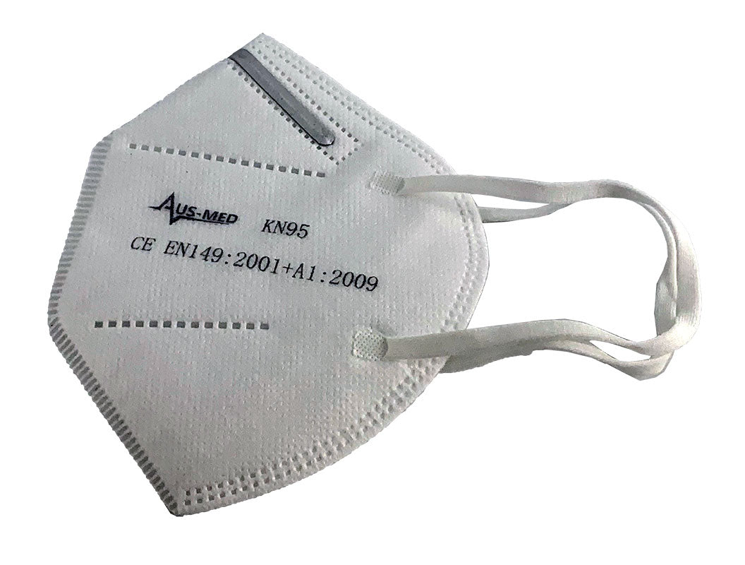 KN95 Disposable Face Masks with Ear Loops - Box of 50 (MASK50-KN95)