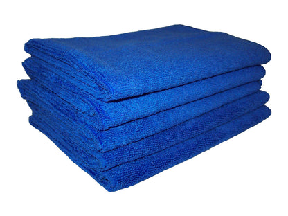 Blue Microfibre Cloths 5-Pack (MFBLU)