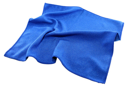 Blue Microfibre Cloths with Scourer 5-Pack (MFSCBLU)