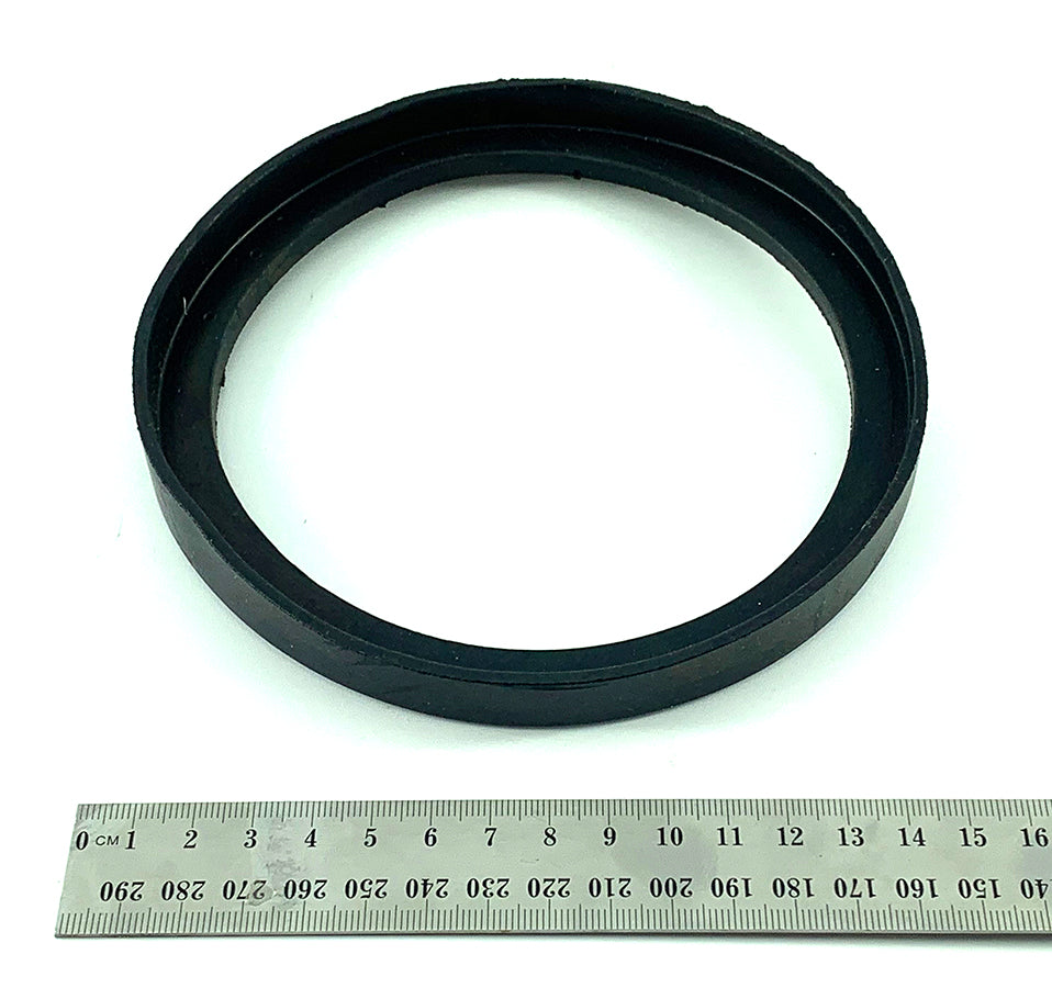 Universal Vacuum Cleaner Motor Base Gasket - 145mm Diameter - Hard Rubber (MG000)