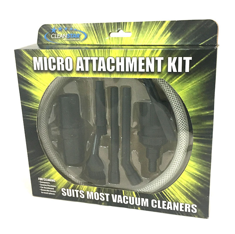 Micro Mini Vacuum Cleaner Attachment Tool Kit - 32mm and 35mm (MICRO) packaging