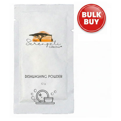 Dishwashing Powder – 10g Sachet - 1000 pack – Hotel Guest Amenities (CDISHP-10G)