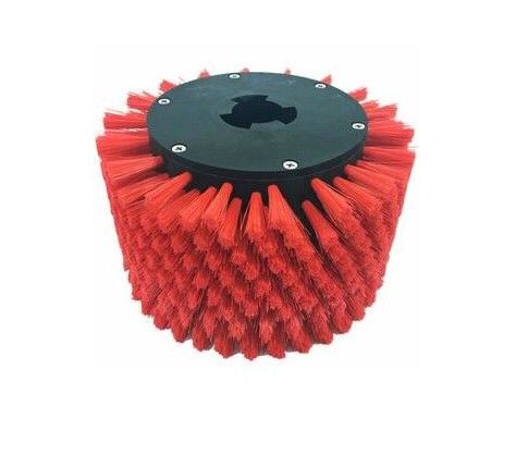 MotorScrubber M3, JET3 Handheld Scrubber Red Baseboard and Stair Brush (MS1049)