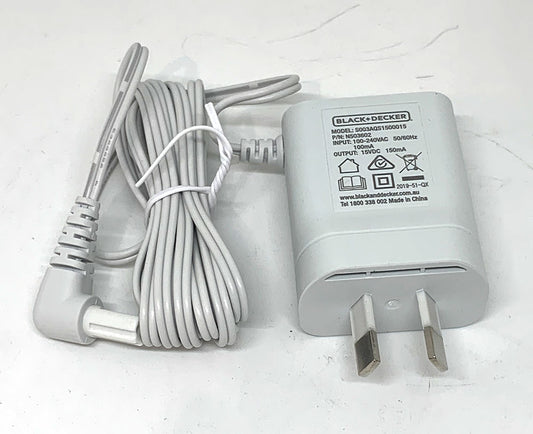 Black and Decker DVA315J, DVA320J, DVA325JP, HLVC315J11, HLVC320J11, NSVA315J, NVB115JL, WDA315J, WDA320J, WDC215WA Dustbuster Vacuum Charger (N503602)