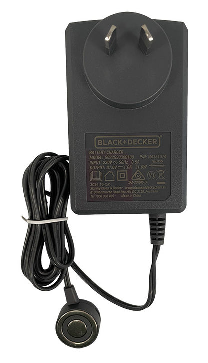 Black and Decker BHFEA640WG, BHFEA640WP Stickvac Charger (NA351374)