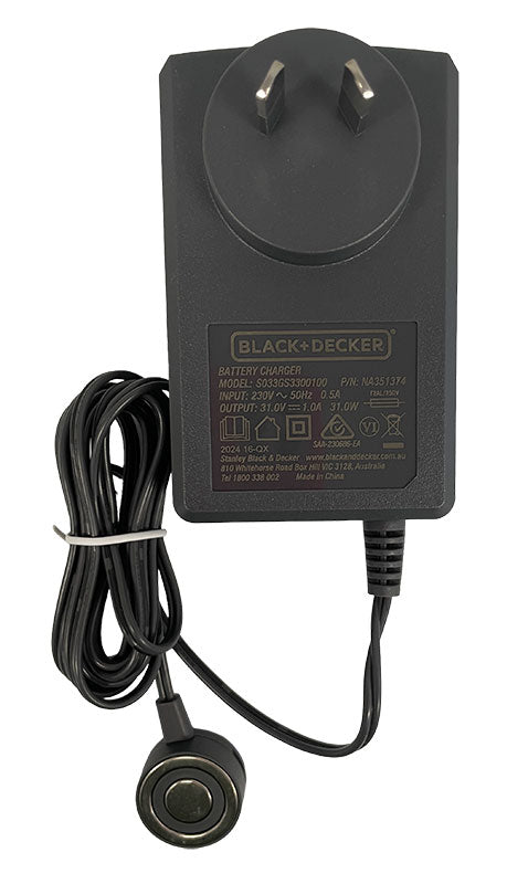 Black and Decker BHFEA640WG, BHFEA640WP Stickvac Charger (NA351374)